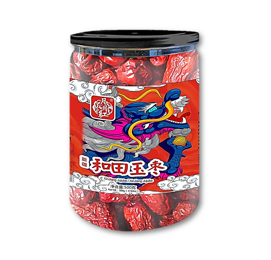 YYH39 - 月月红新疆和田玉枣 big jujube 500g x 12