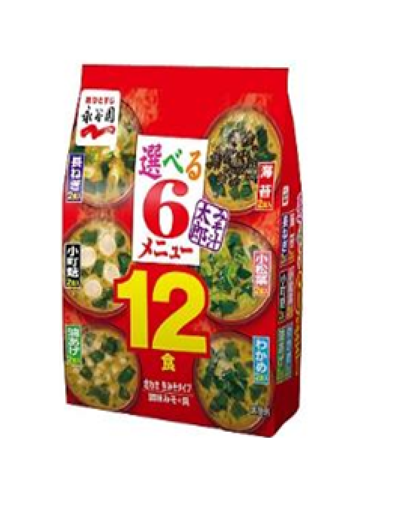 A-NA043 - 永谷園 什錦混合味增湯 NGATANIEN BRAND ASSORTED INSTANT MISO SOUP 162.2GX40