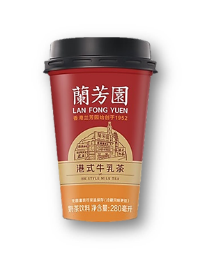 JM52 - 兰芳园港味牛乳茶 LFY Hong Kong style milk tea 280ml x 15