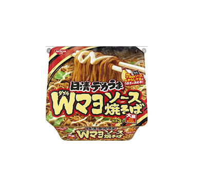 A-NI268 - 日清 方便炒麵 醬&蛋黃醬味 NISSIN BRAND SAUCE & MAYONNAISE FLAVORED INSTANT YAKISOBA NOODLES  153GX12