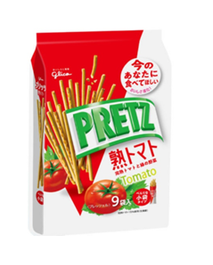 A-GU194 - 格力高 百利滋 番茄味 GULICO BRAND TOMATO FLAVORED BISCUIT STICKS 134GX6X8