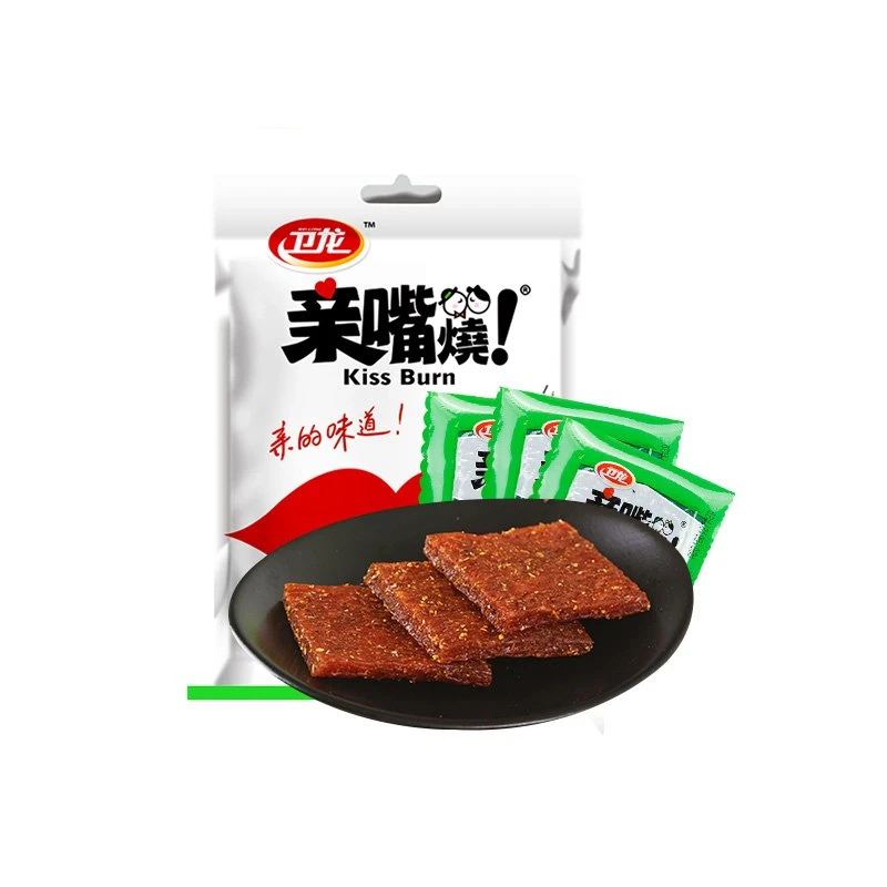 WL06 - 卫龙亲嘴烧(麦辣鸡汁) WL Spicy Stick 300g x 50