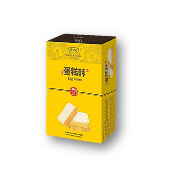 HDJ05 - 黃但記傳統蛋糕酥 WDK Biscuit (cake rusk) 160g x 12