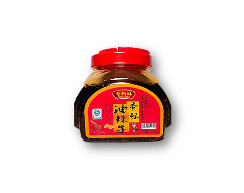 QAM02 - 秦阿妹香酥油泼辣子 QAM Crispy Chili sauce 600g x 12