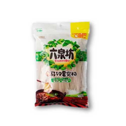 CO115-六泉坊马铃薯宽粉 POTATO VERMICELLI 250g x 20