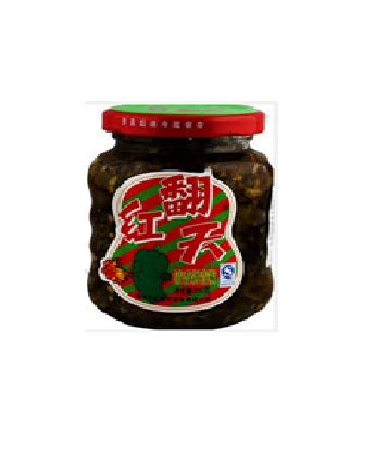 HFT05-红翻天蒜蓉剁辣酱 HFT garlic chilli paste 200g x 24