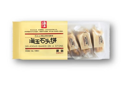 HY02 - 海玉石头饼(新版原味) Baked biscuit original flavour 168g x 24