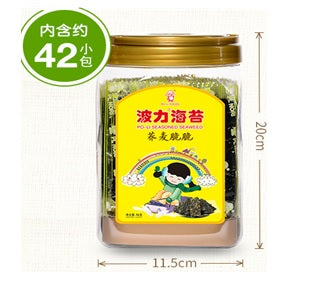 JS36 - 波力荞麦脆脆罐装 Roasted seaweed with buckwheat 120g x 6