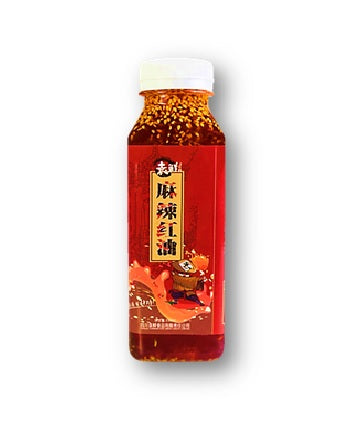 JS41- 袁鲜麻辣红油 Chili Oil 350ml x 15