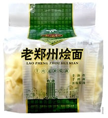 LSJ01 - 老鄭河南燴麵滋補羊肉味4连包 LZZ Stewed Noodles (original mutton flavour) 110g x 4 x 12