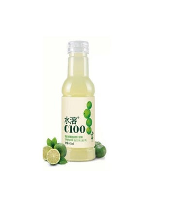 NF05-農夫山泉水溶C100青皮橙味 Vitamin C lime drink 445ml x 15