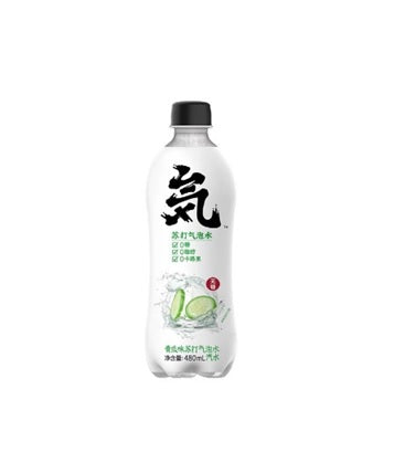 YQ03-元气森林青瓜味苏打气泡水 cucumber flavour soda drink 480ml x 15