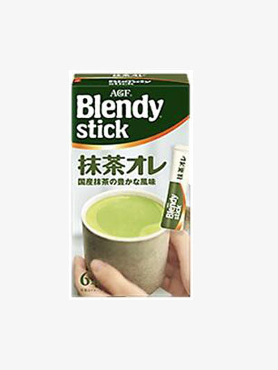 A-AJ051 - AGF 速溶飲料 牛奶味抹茶 AGF BRAND MILK FLAVORED INSTANT MATCHA DRINK (10GX6P)X6X4